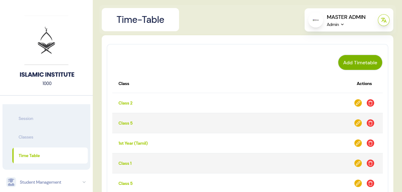 Time-Table