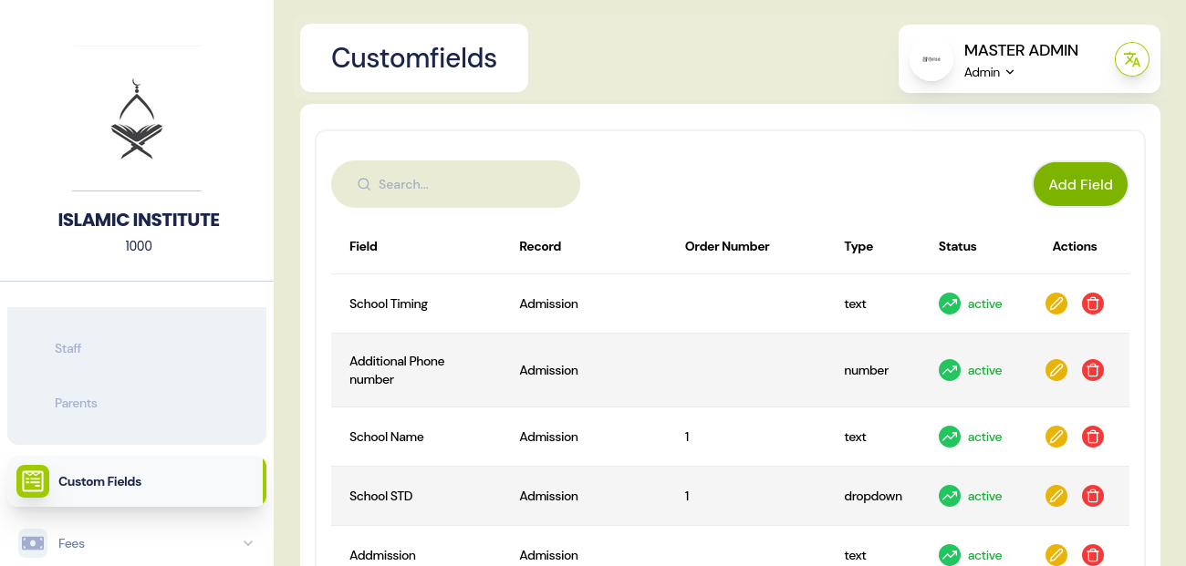 Customfields